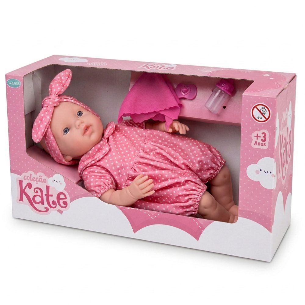 Boneca Kate Cuidados Pupee
