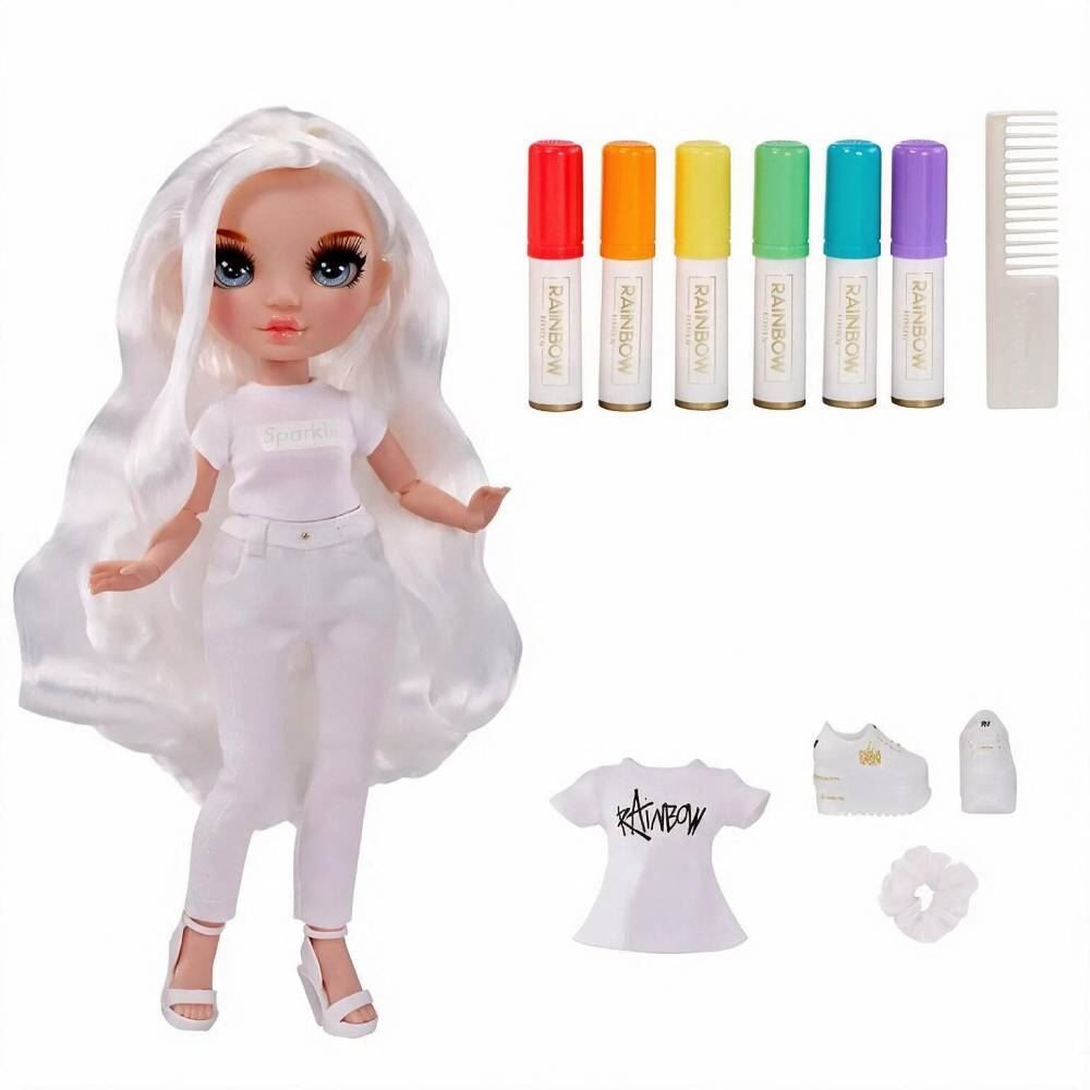 Boneca Rainbow High Color & Create m Brinq - Olhos Azuis 