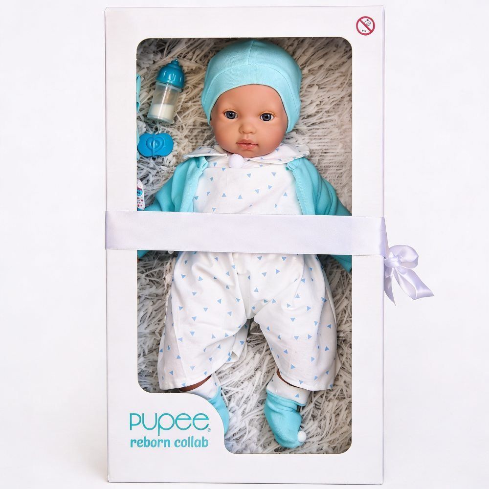Boneca Reborn Coral Blue Pupee