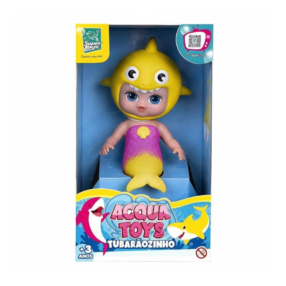 Boneca Tubarãozinho Acqua Super Toys - 477