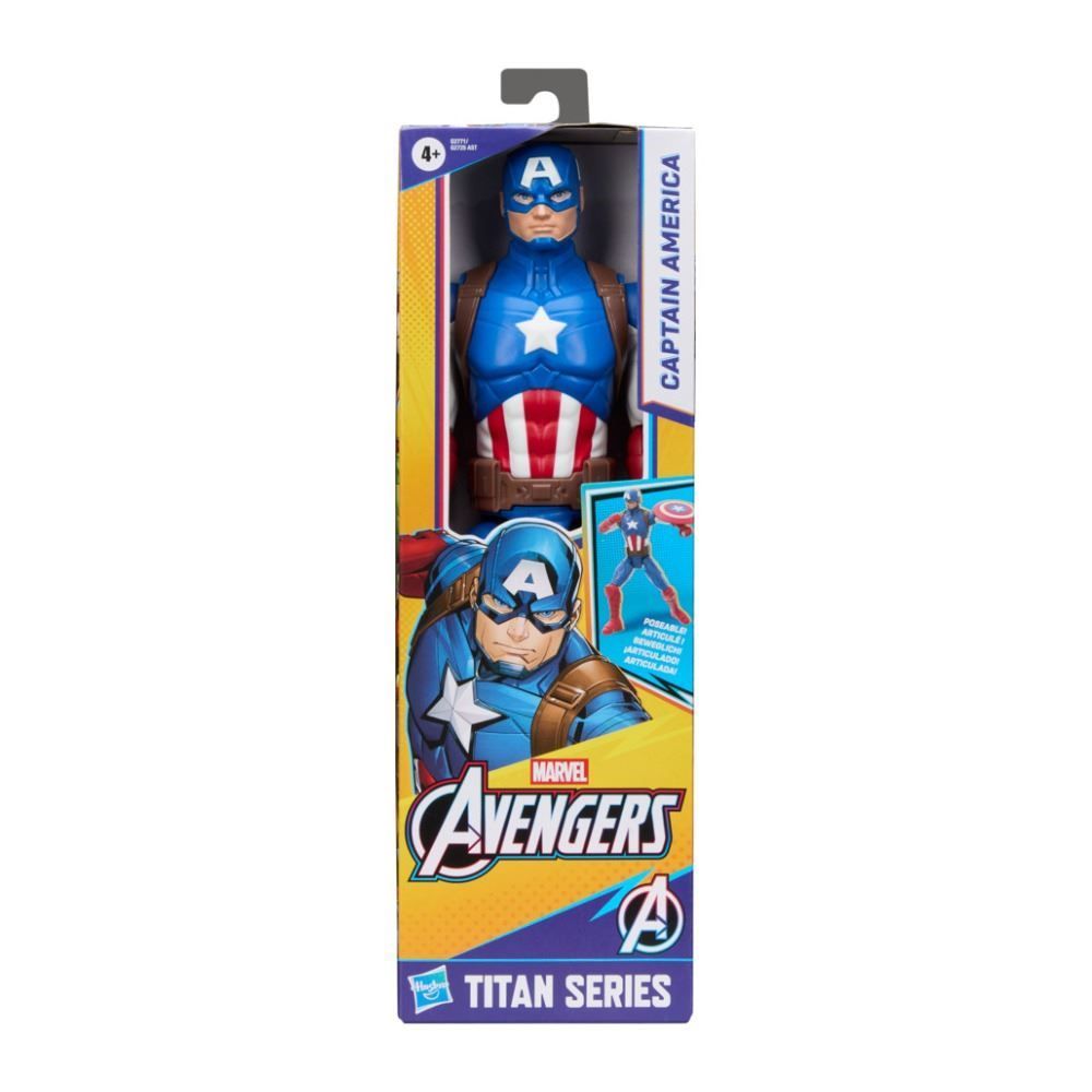 Boneco Capitão América Marvel Vingadores Titan Series - G2771