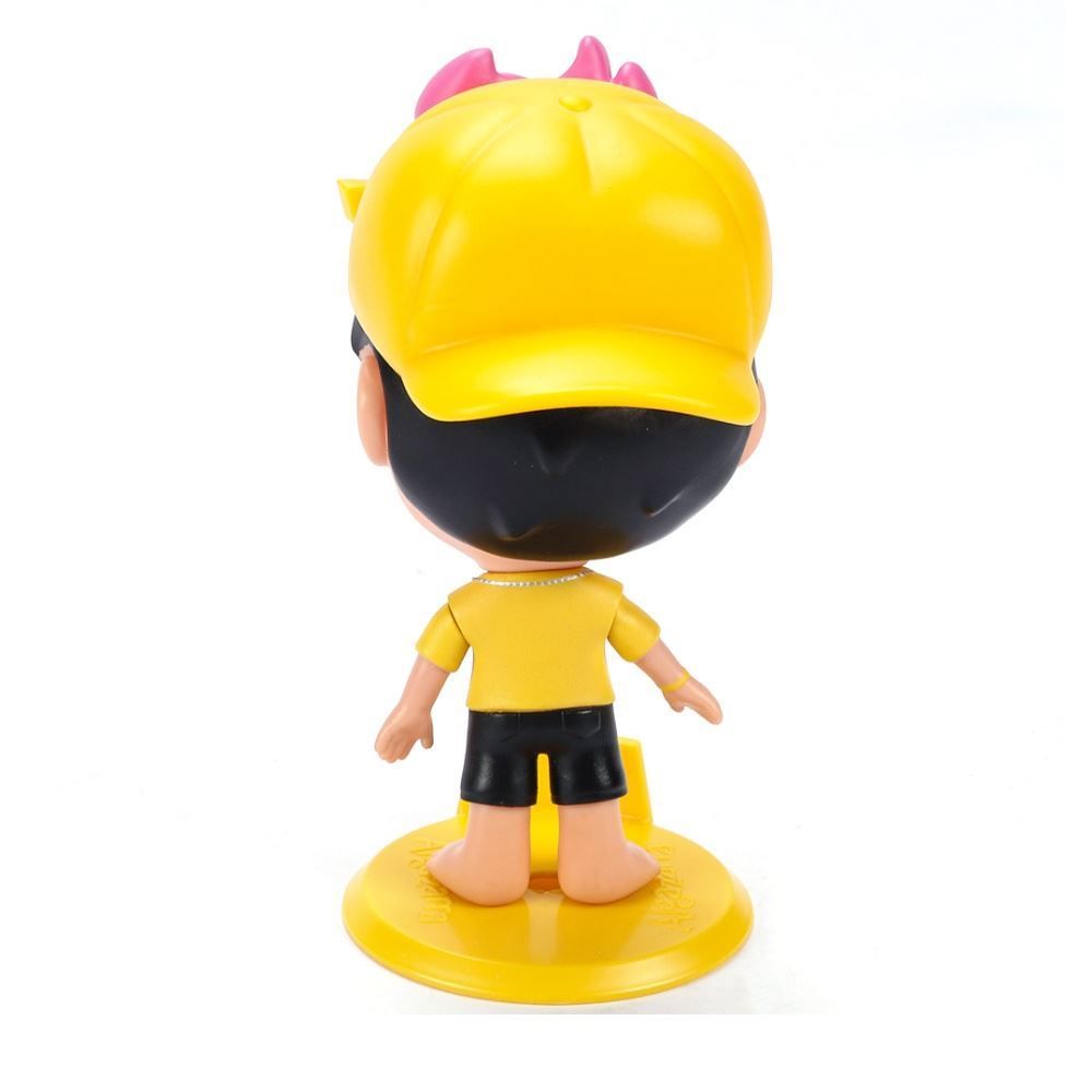 Boneco De Vinil Dos Rosa Leozin - Algazarra Brinquedos
