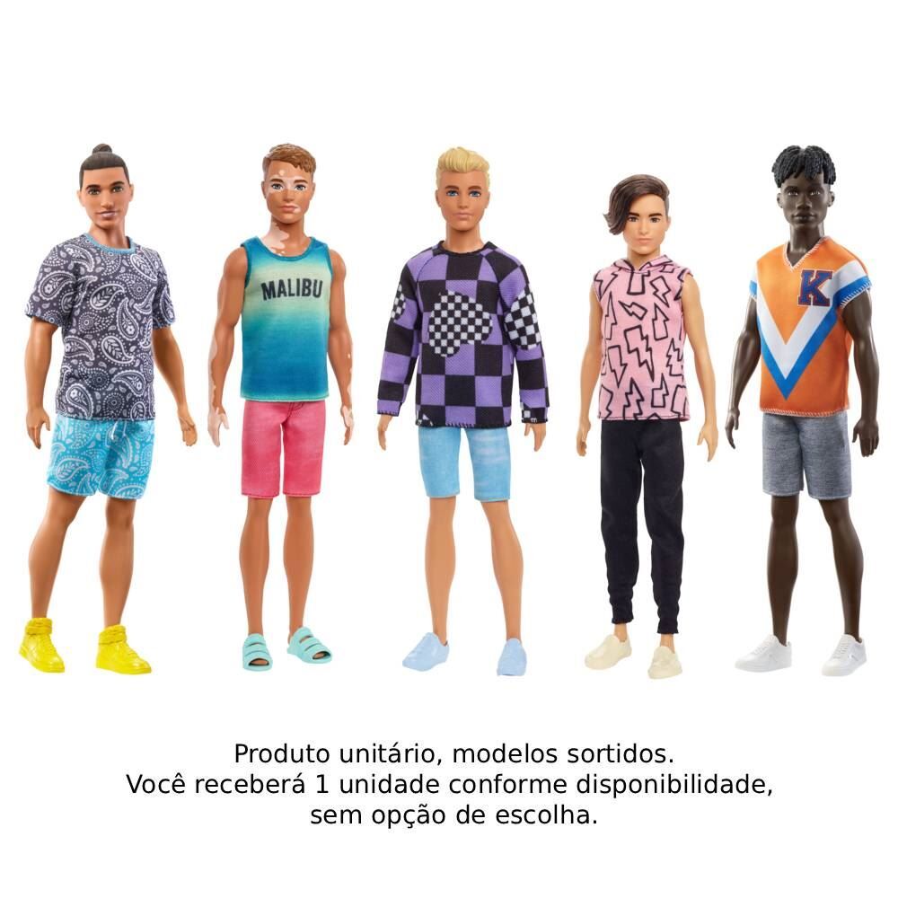 Boneco Ken Fashionista Mattel - Sortido