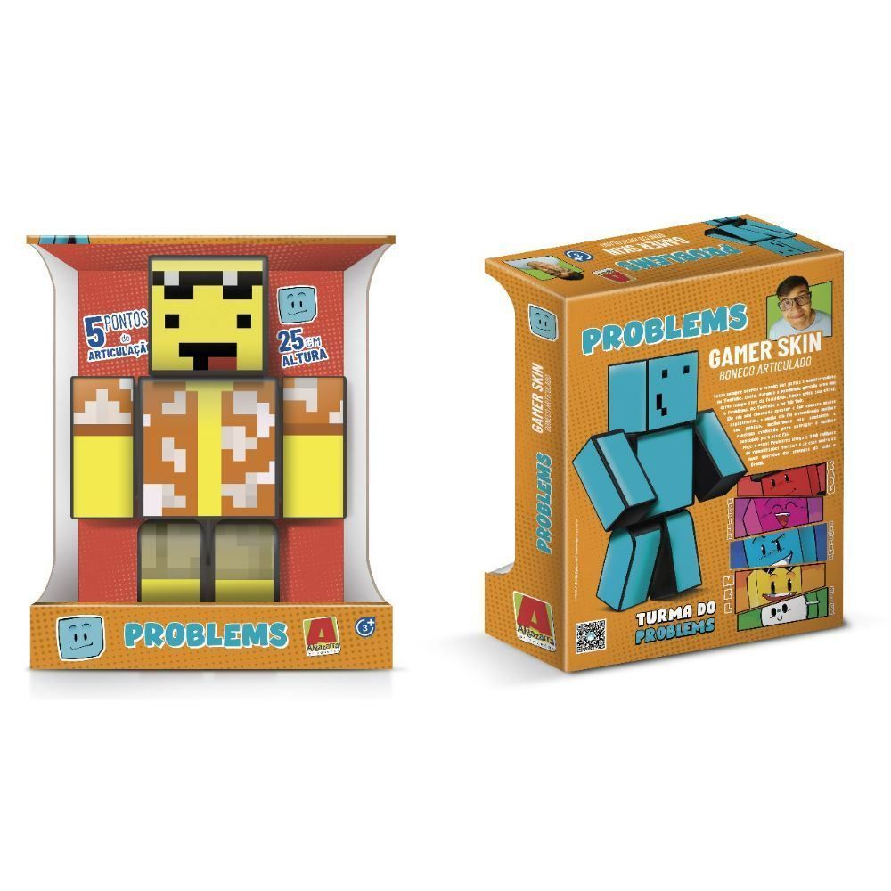 Boneco Mel Gamer Algazarra - 3.03.1246
