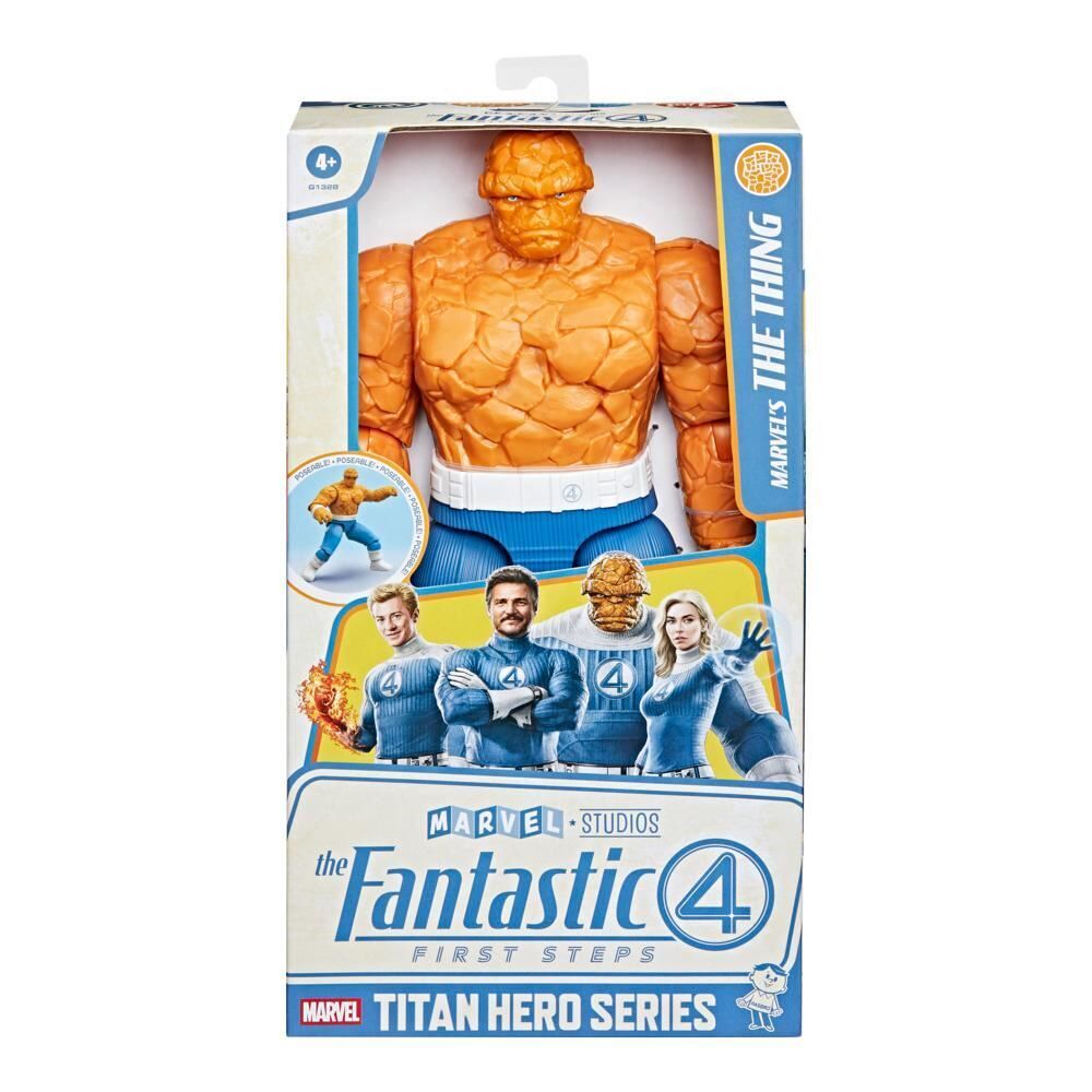 Boneco o Coisa Quarteto Fantástico Marvel Titan Hero Hasbro