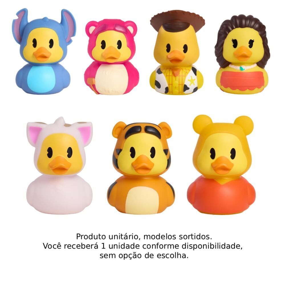 Mini Boneco Patinho Disney Duckalooz 6,5Cm Sunny Brinquedos - Sortido