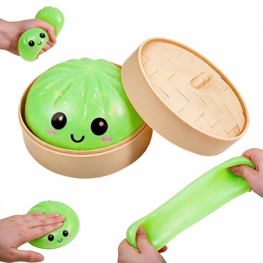 Squish Dumplings Neon Brilha No Escuro Bbr - Sortido