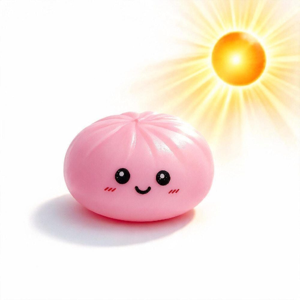 Boneco Squishy Dumplings Solar Surpresa Bbr - Sortido