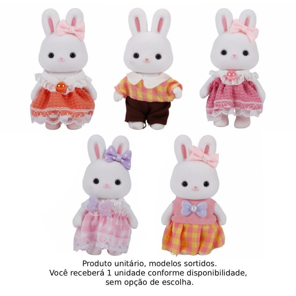 Boneco Unitário Família Coelho Havan Toys - Sortido