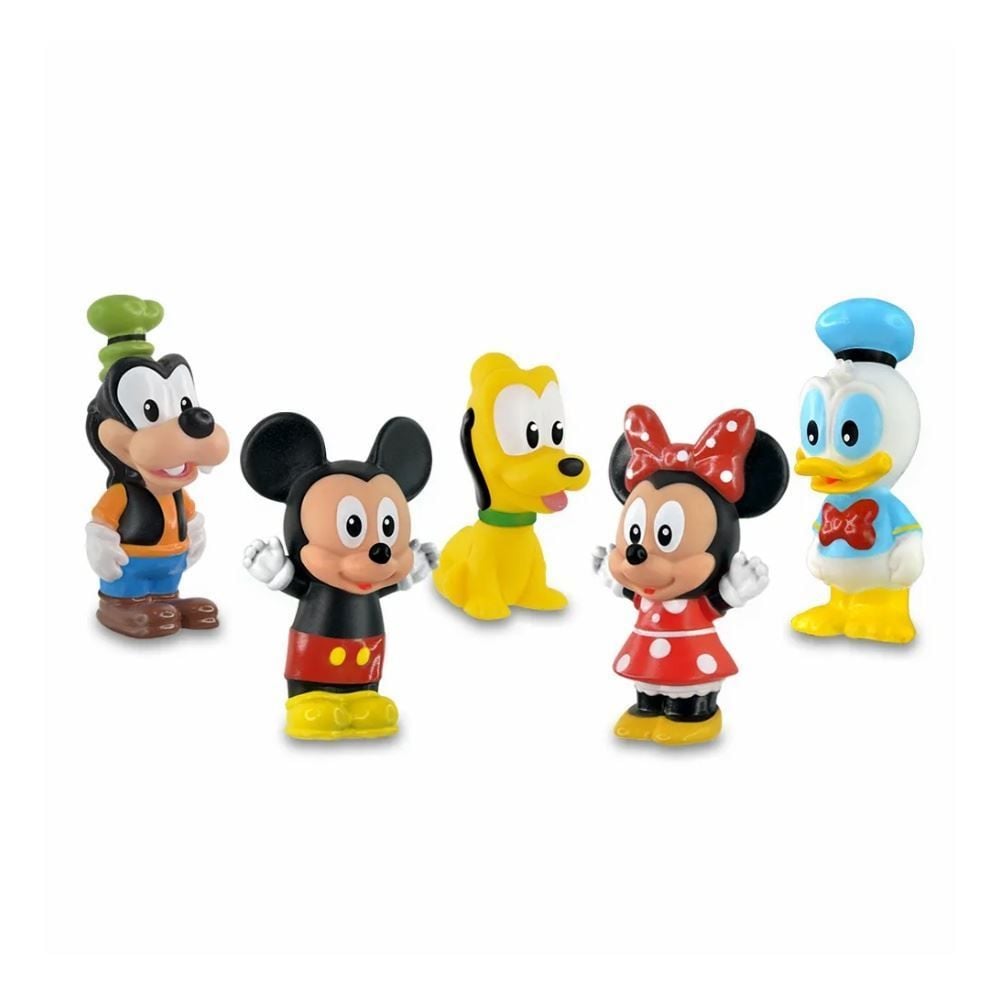 Bonecos Dedoche Miniaturas Turma do Mickey Líder Brinquedos - 240