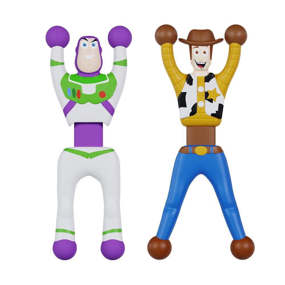 Bonecos Escaladores Buzz e Woody Toy Story Toyng - 60224