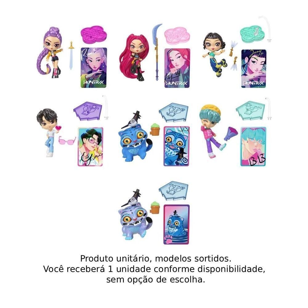 Bonecos Guerreiras do Kpop For The Fans Pack Mattel - Sortido