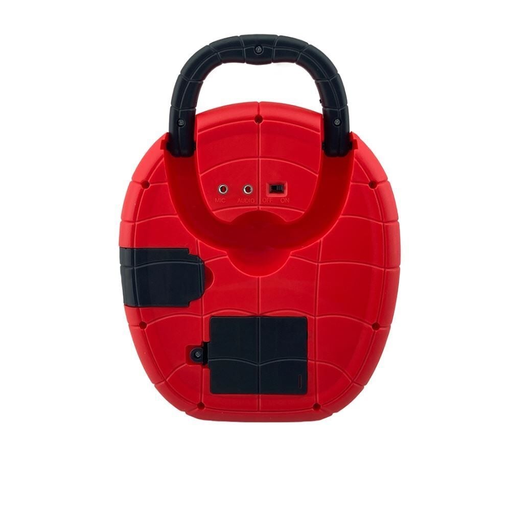 Boombox e Karaokê Rosto do Personagem Homem-Aranha Candide