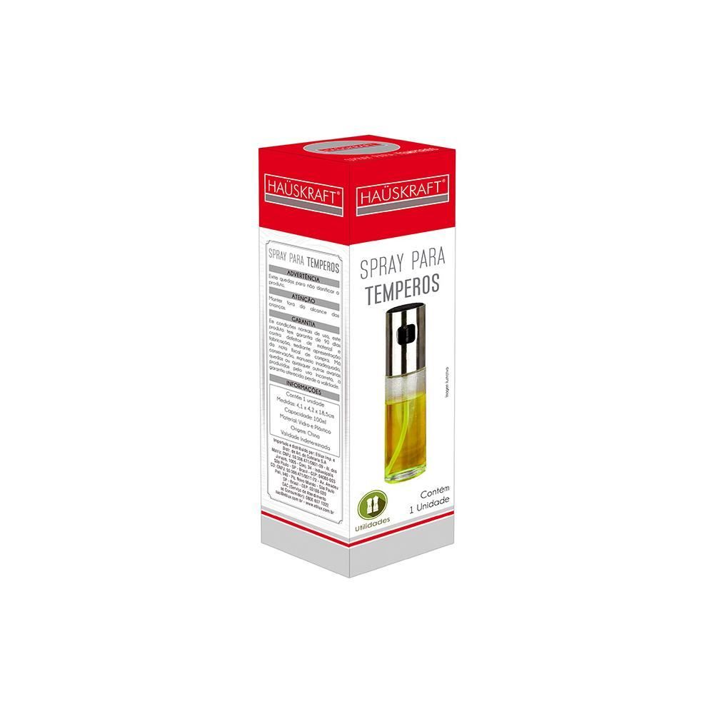 Borrifador Spray Para Azeite Ou Vinagre Inox Hauskraft - 100ml