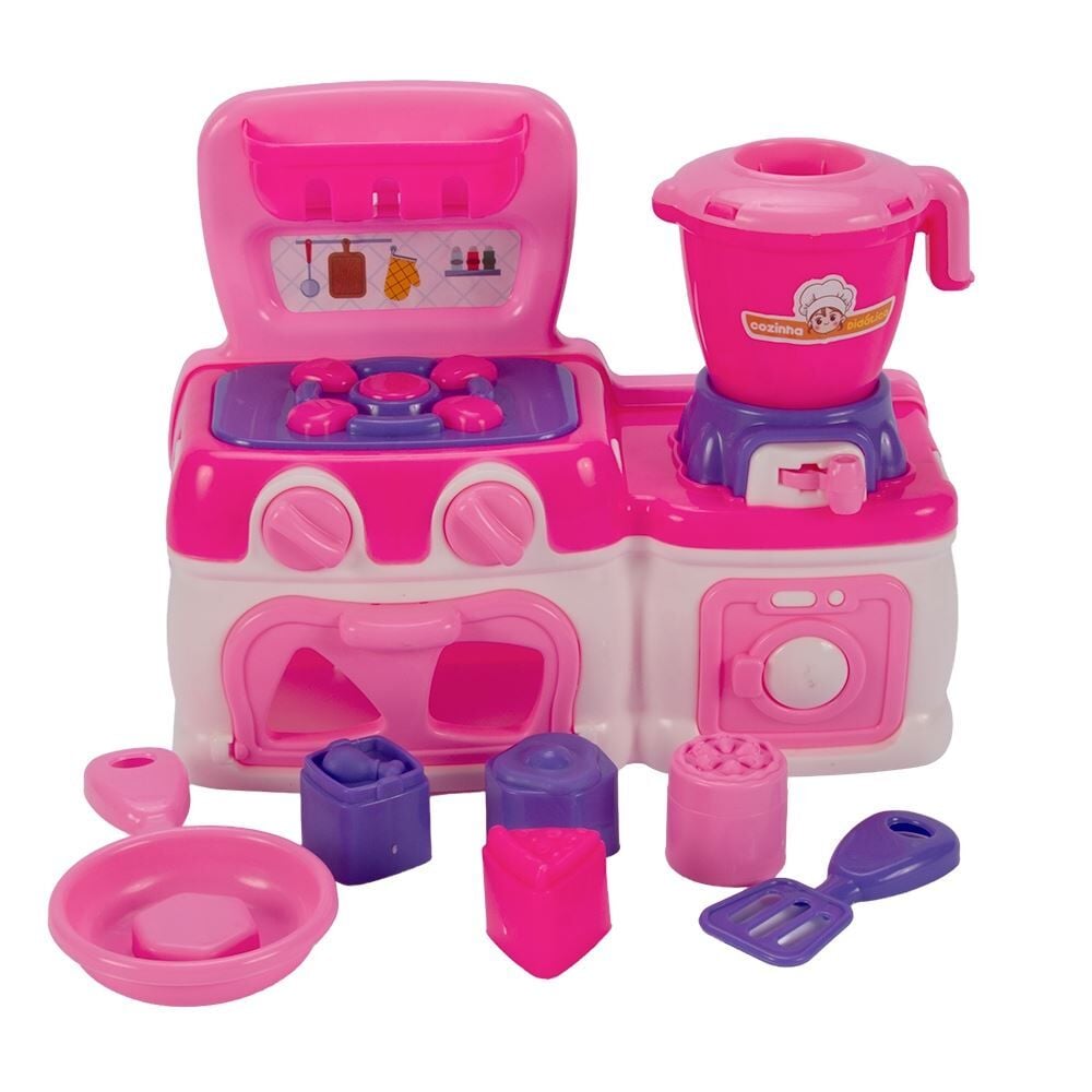 Brinquedo Didático Cozinha Na Caixa Jp Brink - Sortido