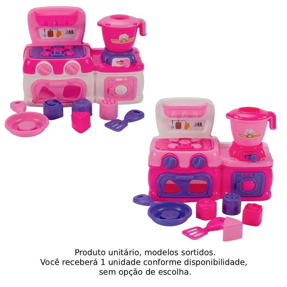 Brinquedo Didático Cozinha Na Caixa Jp Brink - Sortido