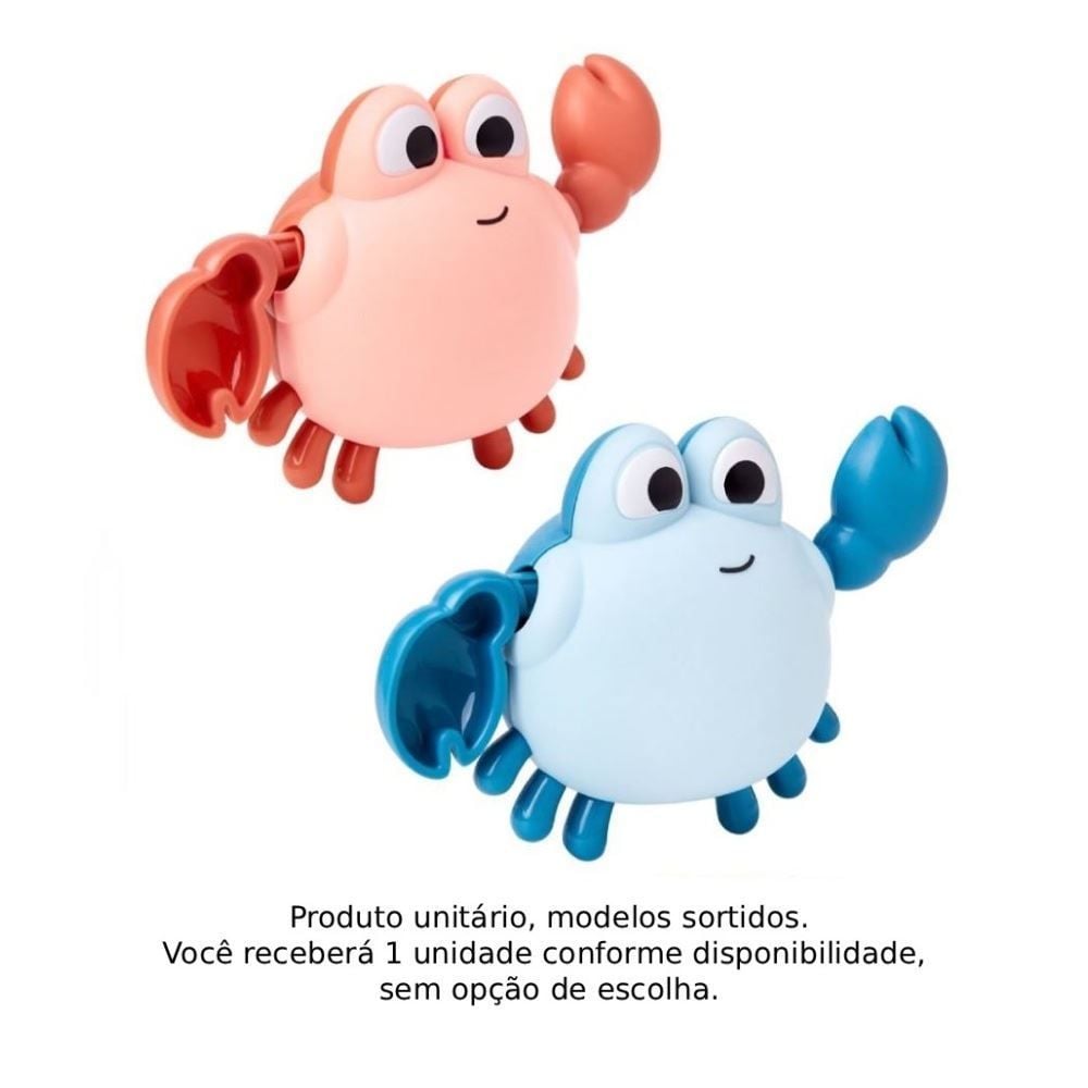 Brinquedo de Banho Caranguejo Buba - Sortido