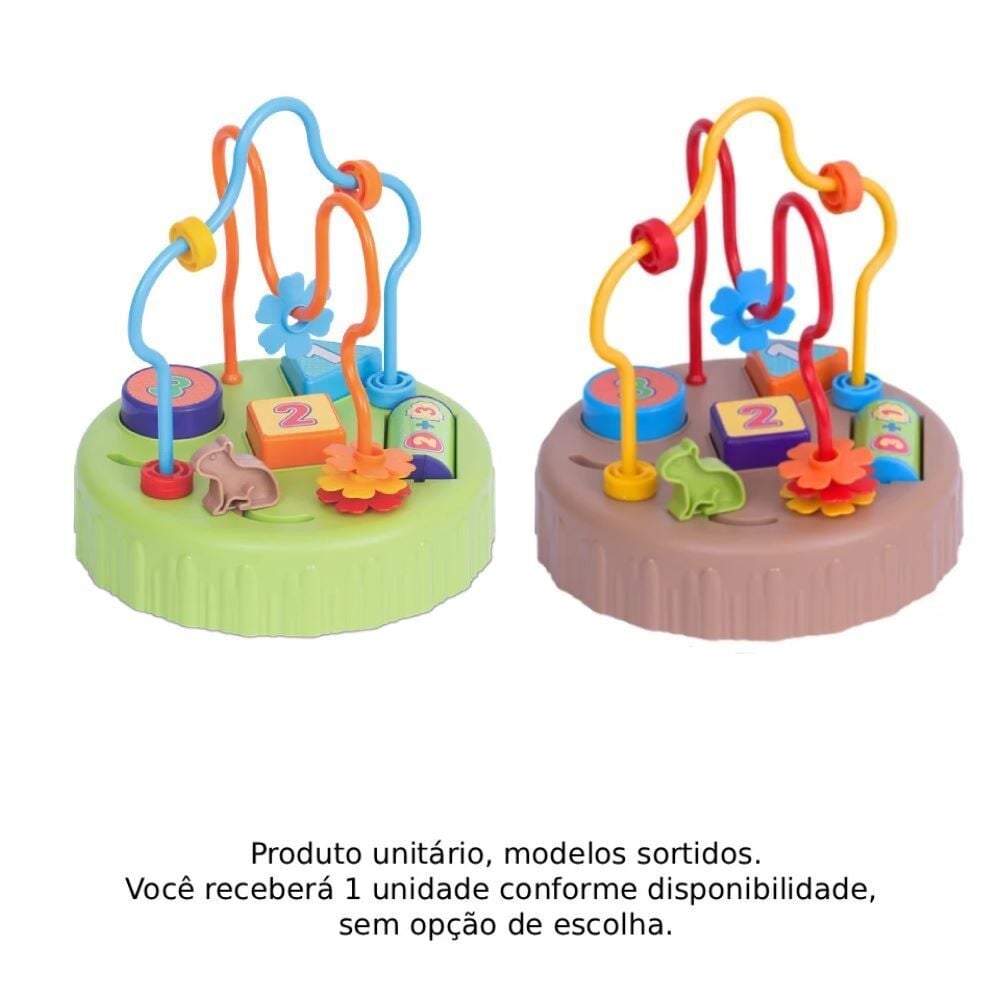 Brinquedo Didático Capissori Aramado Divertido Mercotoys - Sortido