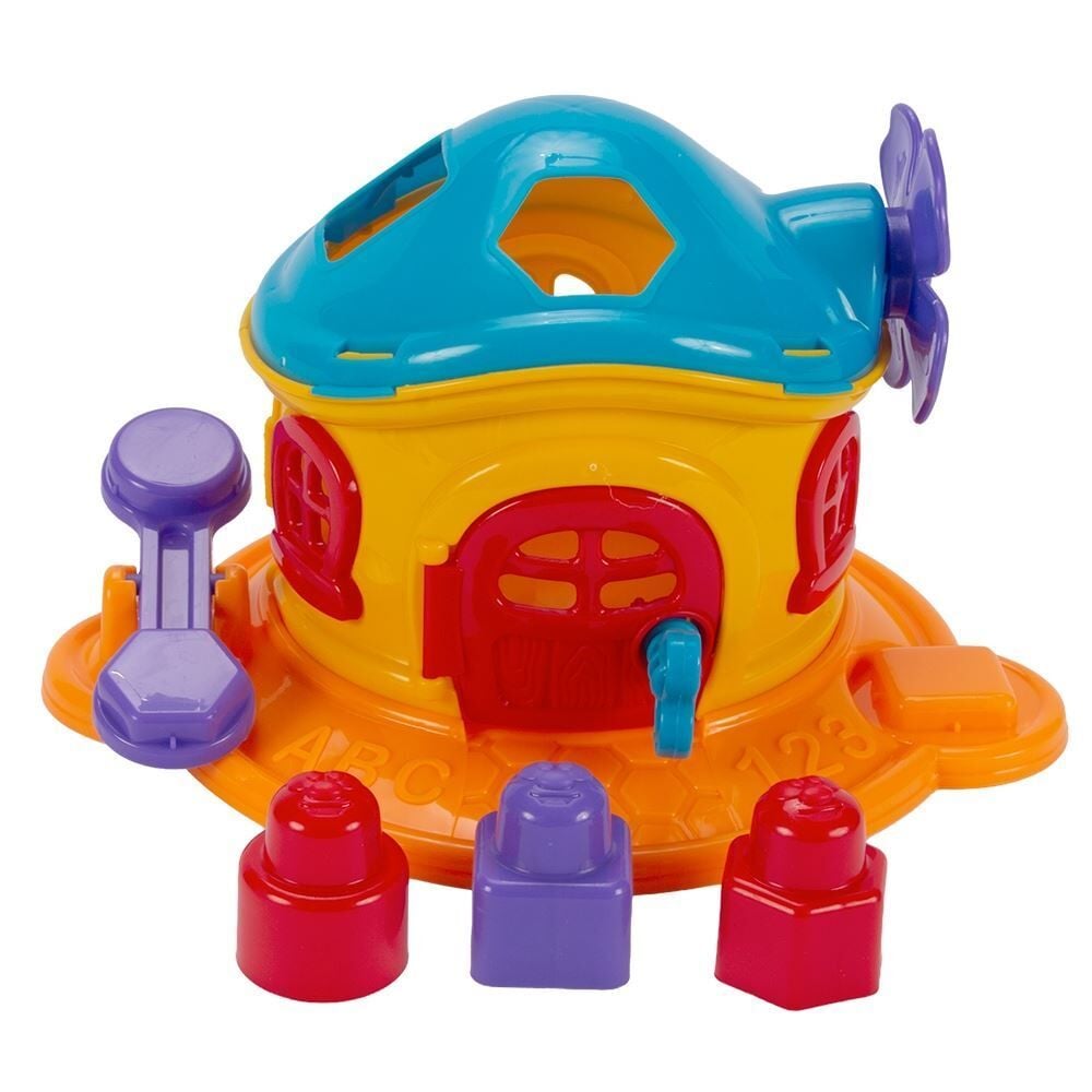 Brinquedo Didático Cogumelo Encantado Na Caixa Jp Brink - Sortido