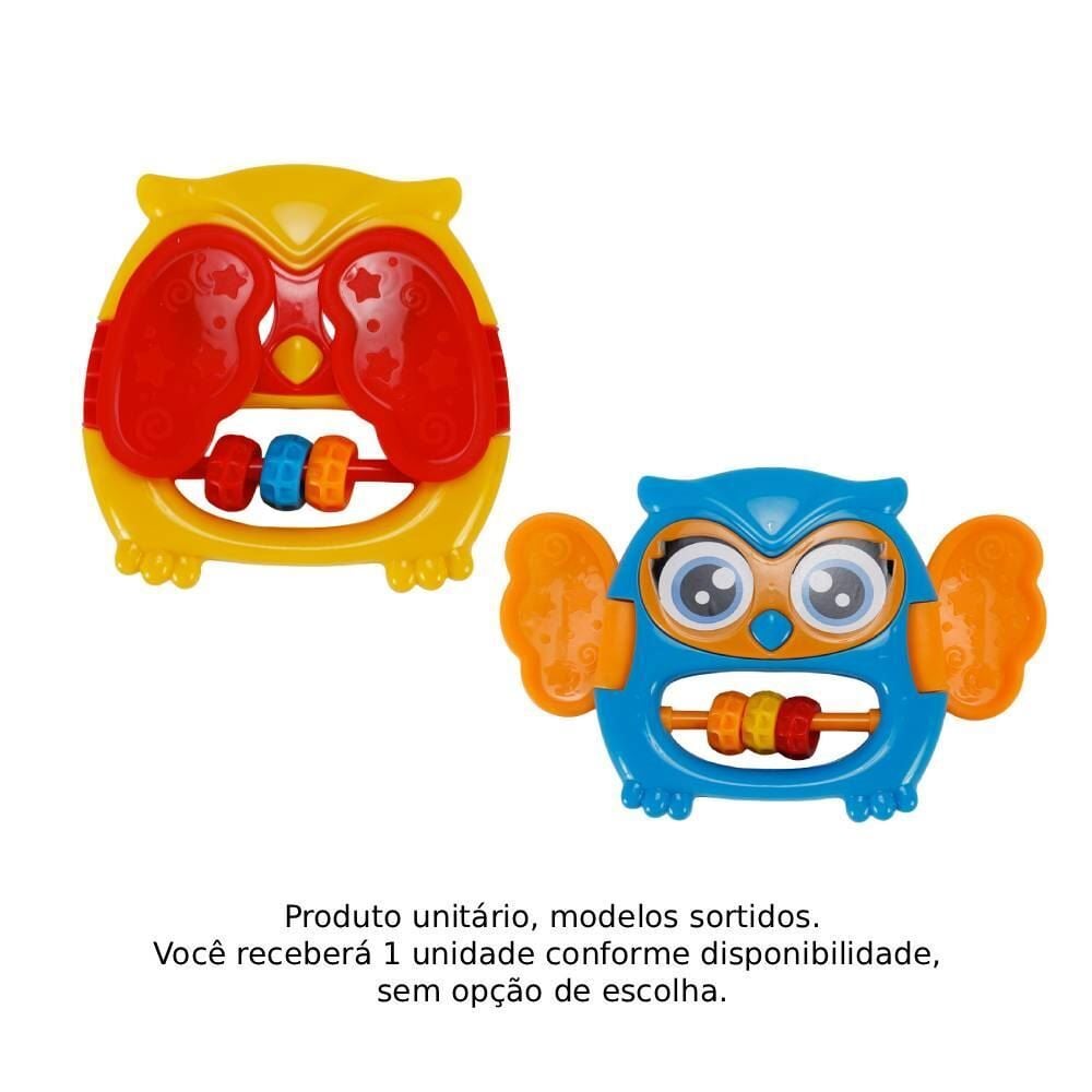 Brinquedo Educativo Corujinha Esconde Esconde Jp Brink - Sortido