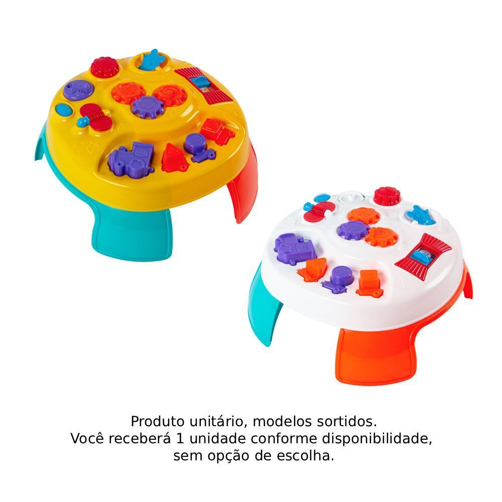 Brinquedo Educativo Mesinha Didática Na Caixa Jp Brink - Sortido