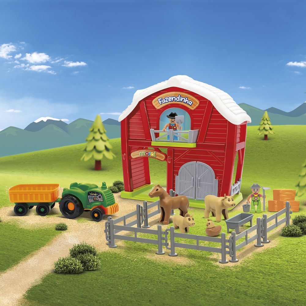 Brinquedo Fazendinha Maral com Acessórios - 4080