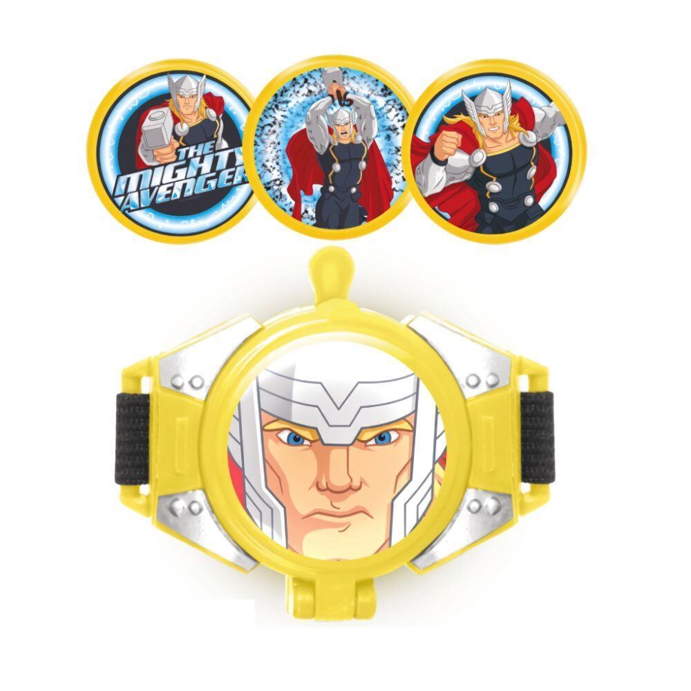 Brinquedo Lança Disco de Pulso Avengers 4 Peças Etitoys - Sortido