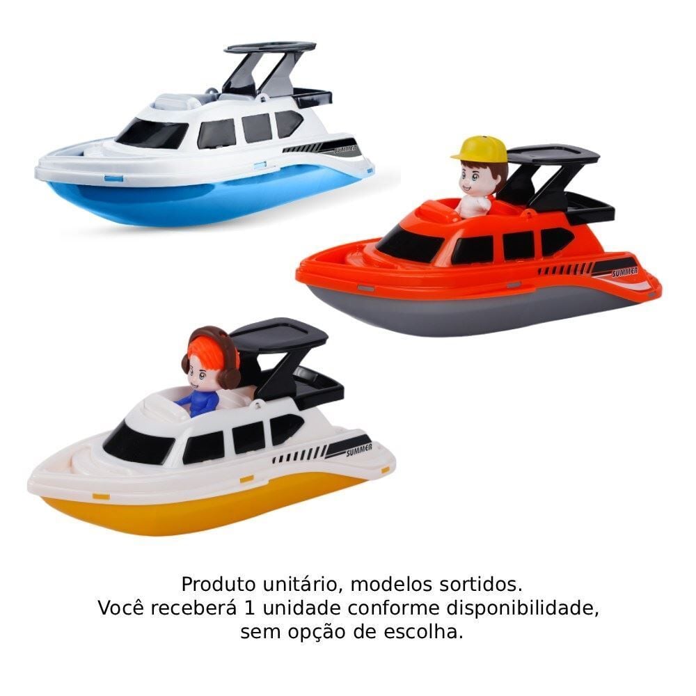 Brinquedo Lancha Seabay Bs Toys - Sortido