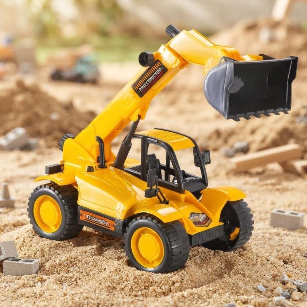 Brinquedo Trator Constructor Bs Toys - Amarelo