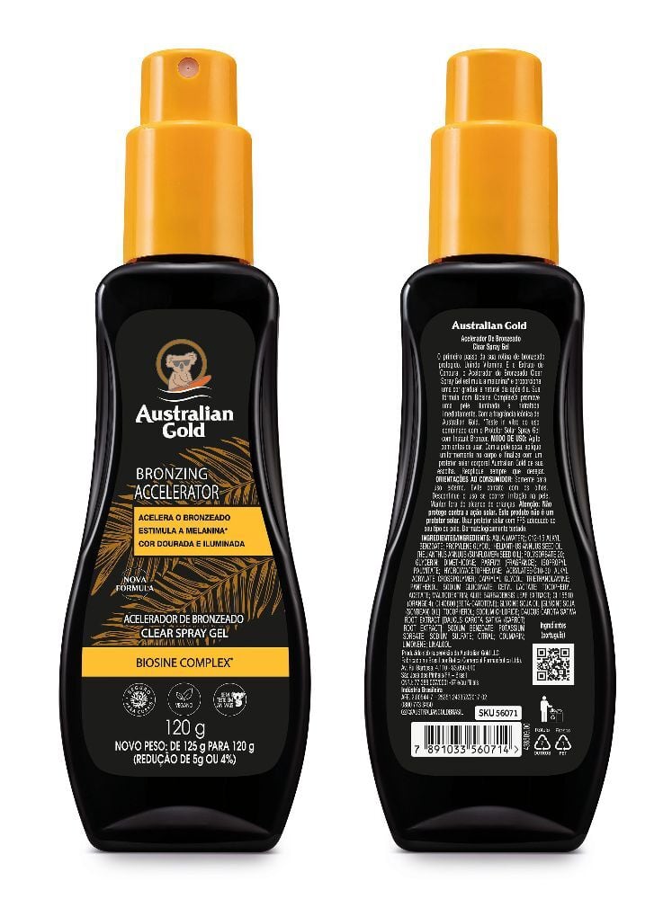 Bronzeador Bronzing Accelerator Australian Gold 120G