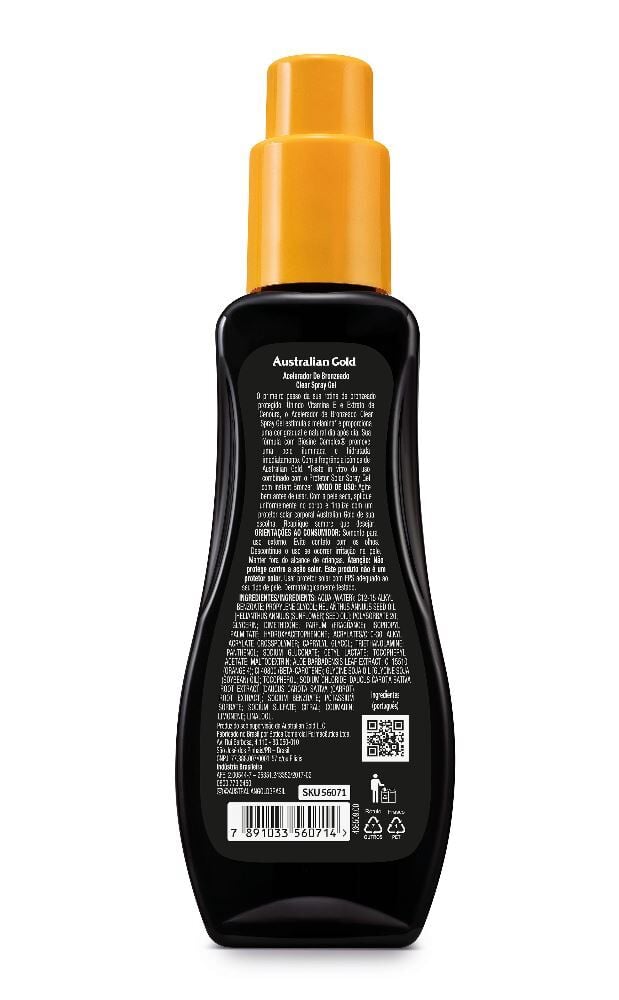 Bronzeador Bronzing Accelerator Australian Gold 120G