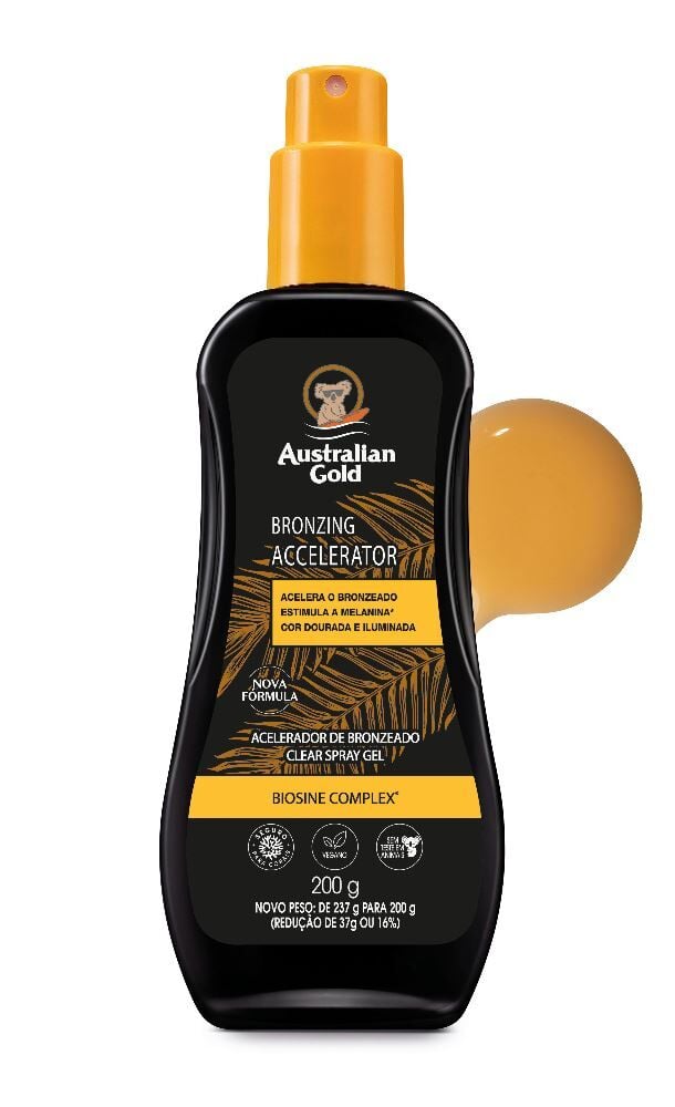 Bronzeador Bronzing Accelerator Australian Gold 200G