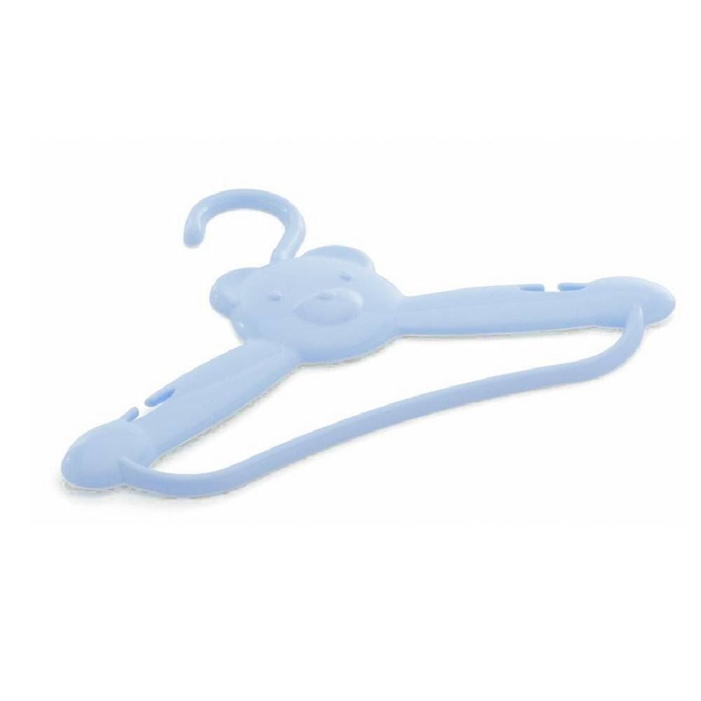 Cabide Urso C/2 Fofura Yoyo Baby - Azul Claro