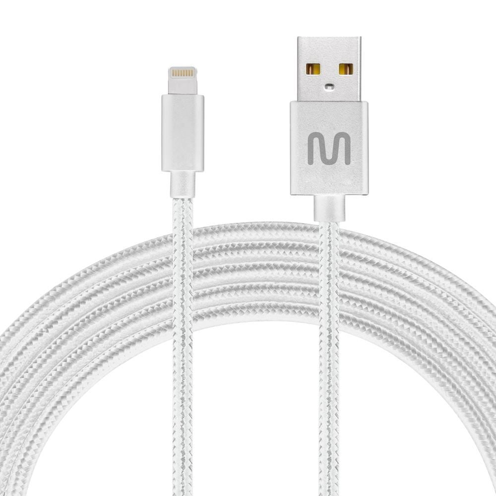 Cabo Lightning Mfi Multi Nylon 1.5M Branco (Iphone)