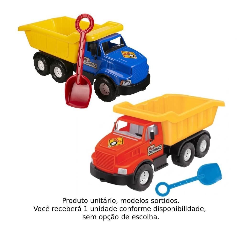 Caminhão Caçambão Max com Pá Tilin - Sortido