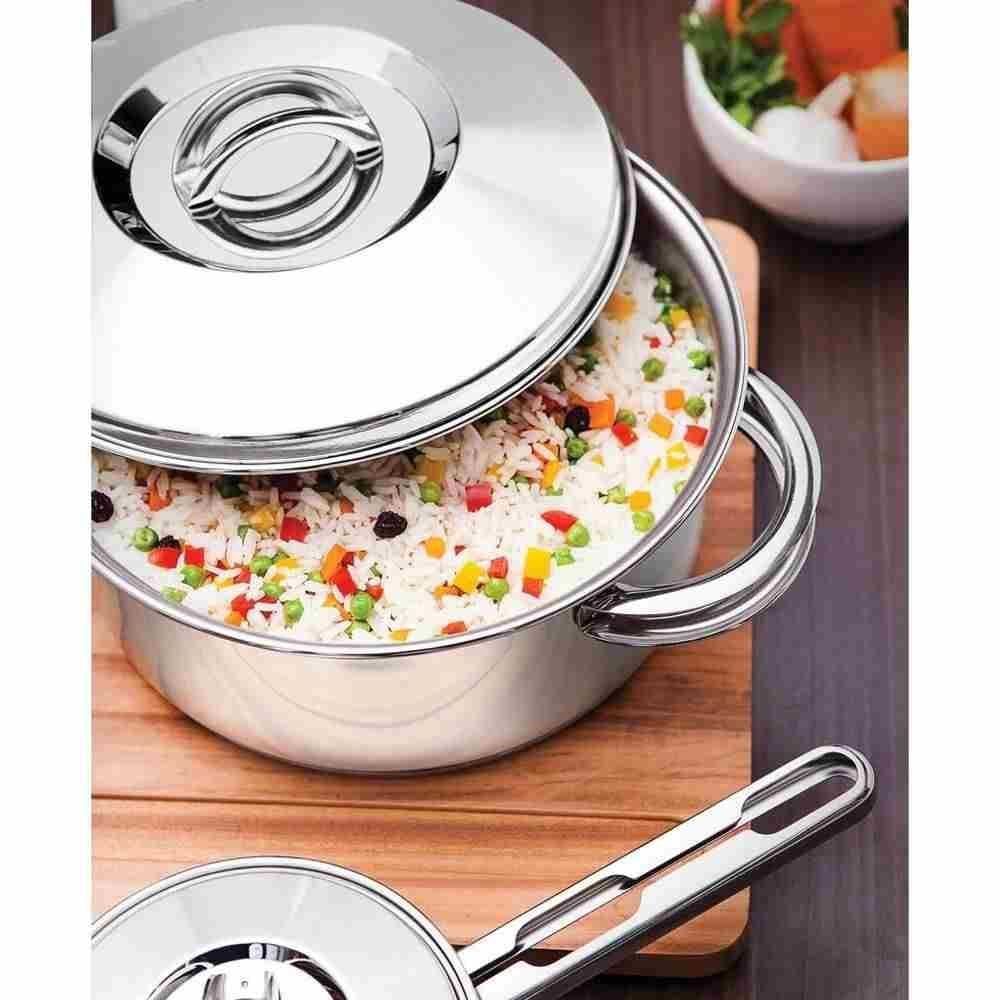 Caçarola Funda Tramontina Indução Solar 3,6L - Inox