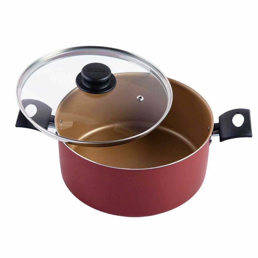 Caçarola Turim Tramontina 24Cm - Vermelho