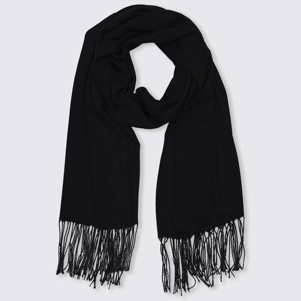 Cachecol Pashmina Feminino Tamanho Único Patrícia Foster - PRETO U