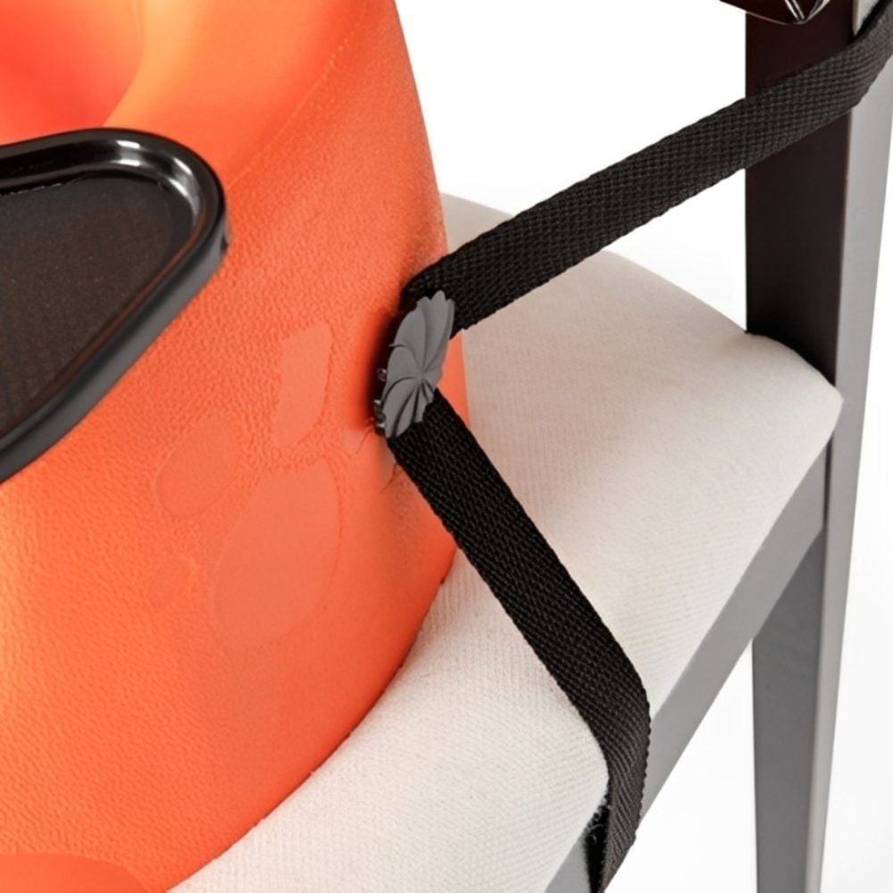 Cadeira de Alimentação Assento de Chão Portátil Sauro Bebê Tutti Baby - Laranja