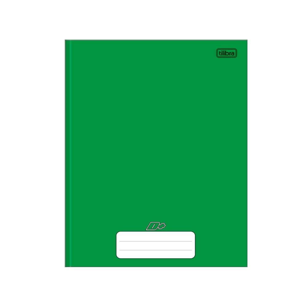Caderno 1 Matéria Costurado Verde Mais 96 Folhas Tilibra - 116793