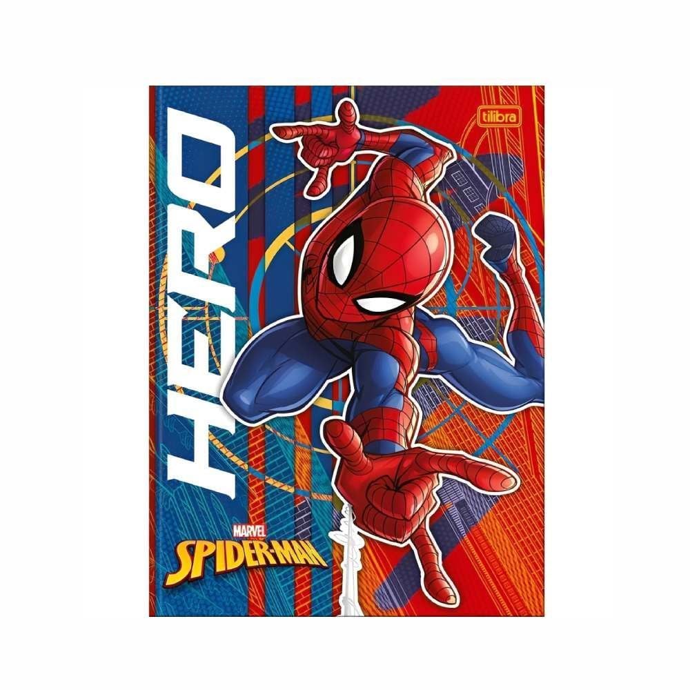 Caderno Brochura Universitário Homem-Aranha 80 Folhas Tilibra - Sortido