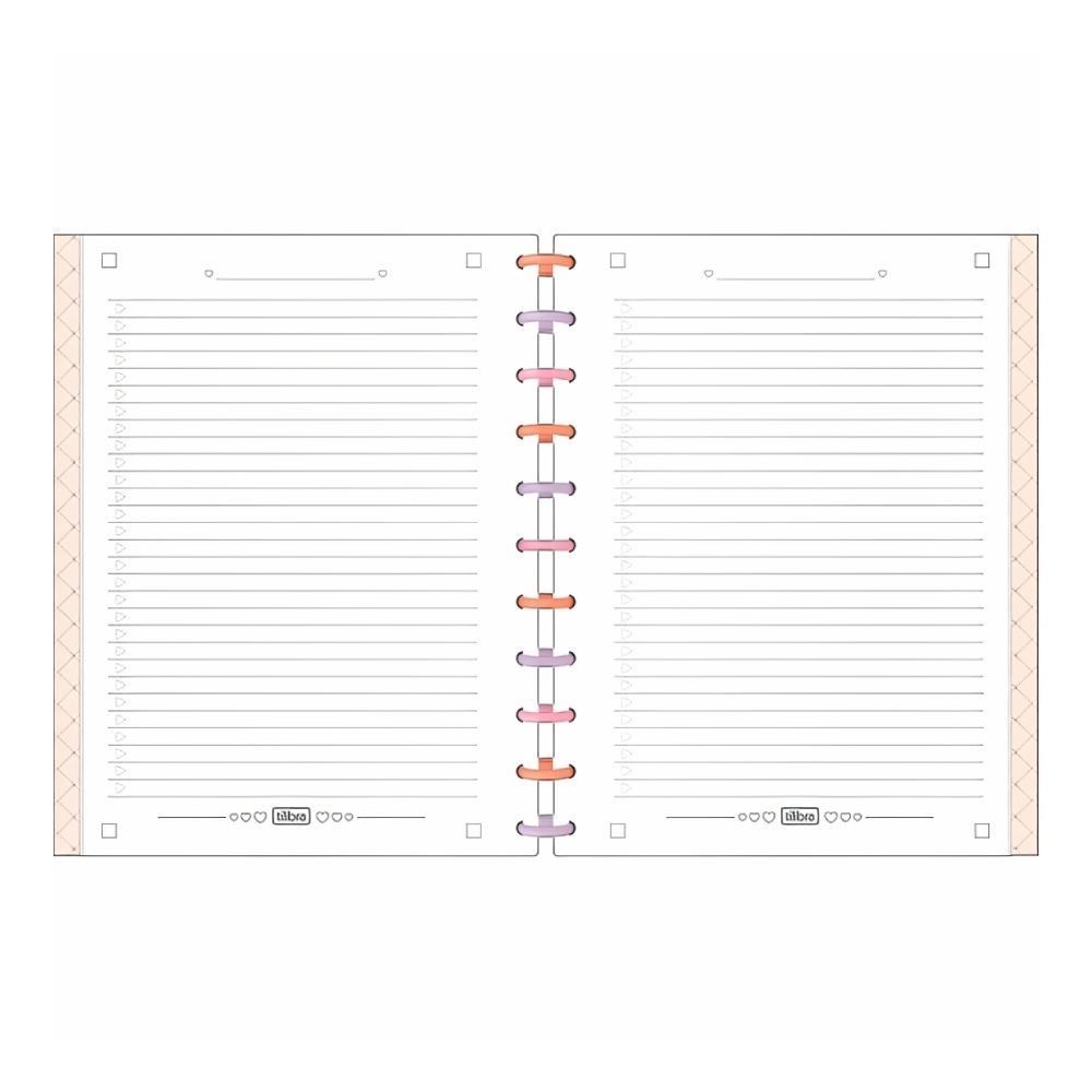 Caderno Universitário Tilidisco Soho 160 Folhas Tilibra - Rosa