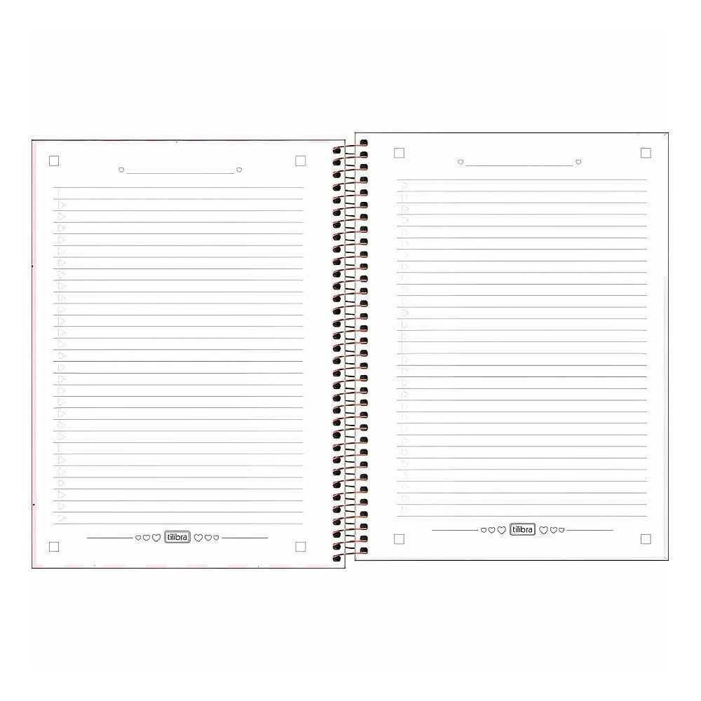 Caderno Universitário Espiral Capa Dura Soho 160 Folhas Tilibra - Sortido