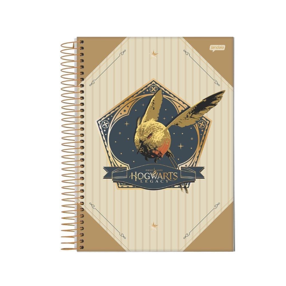 Caderno Universitário Espiral Legacy 160 Folhas Jandaia - Sortido