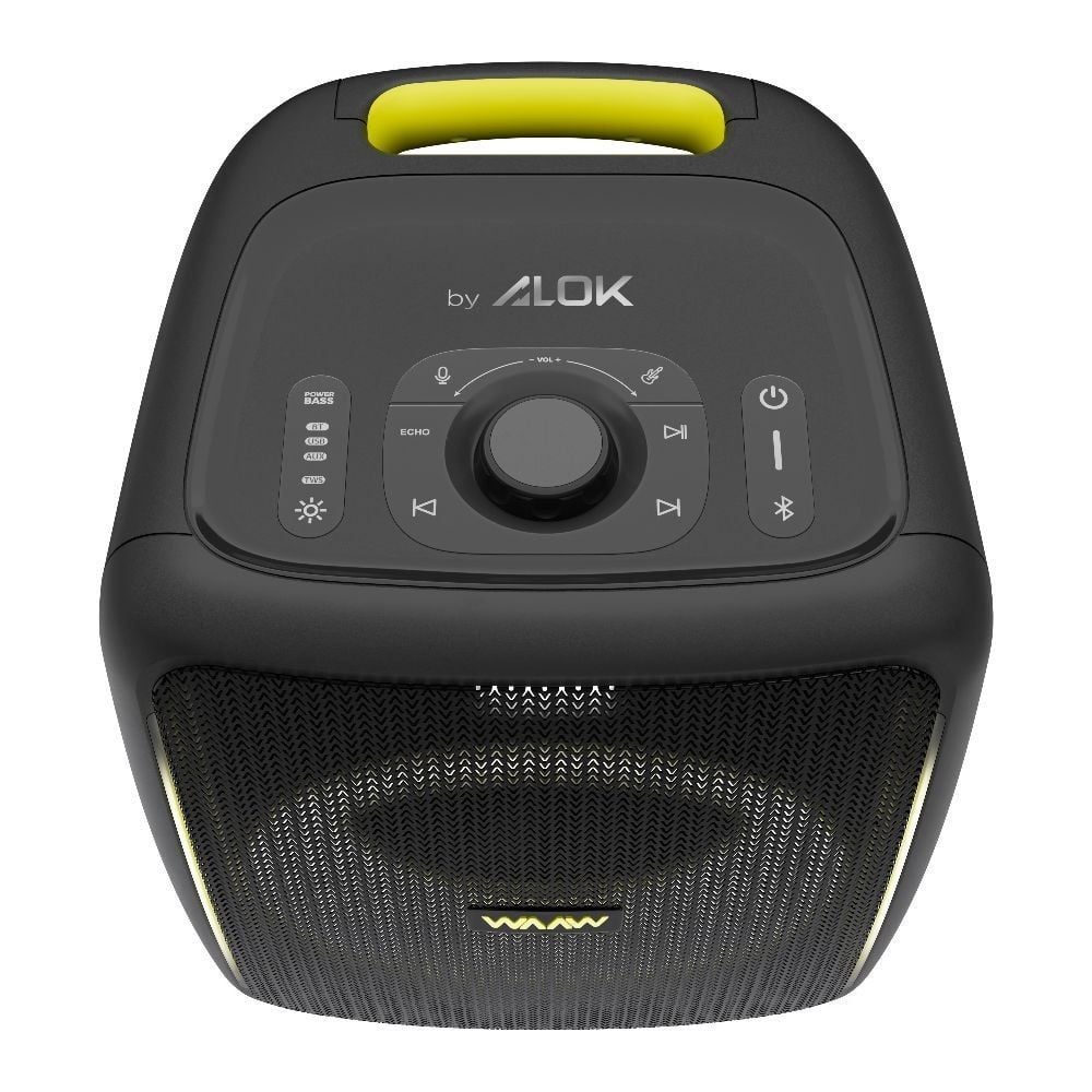 Caixa de Som Bluetooth Waaw Alok Speaker Beat 1000