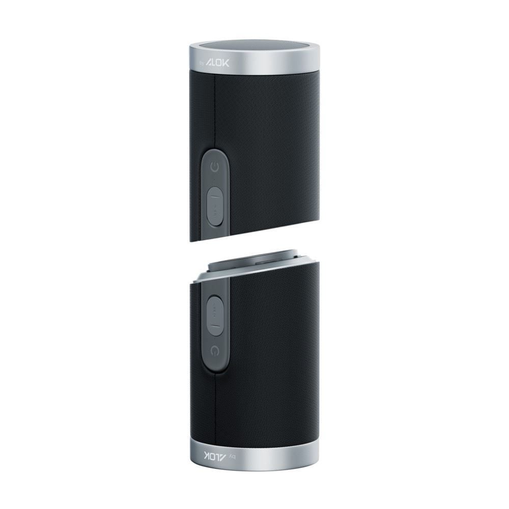 Caixa de Som Bluetooth Waaw by Alok Us 200Sb Duo - Preto