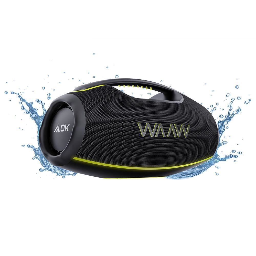Caixa De Som Bluetooth Waaw By Alok 180W Rms Hyperboom 1000 - Preto