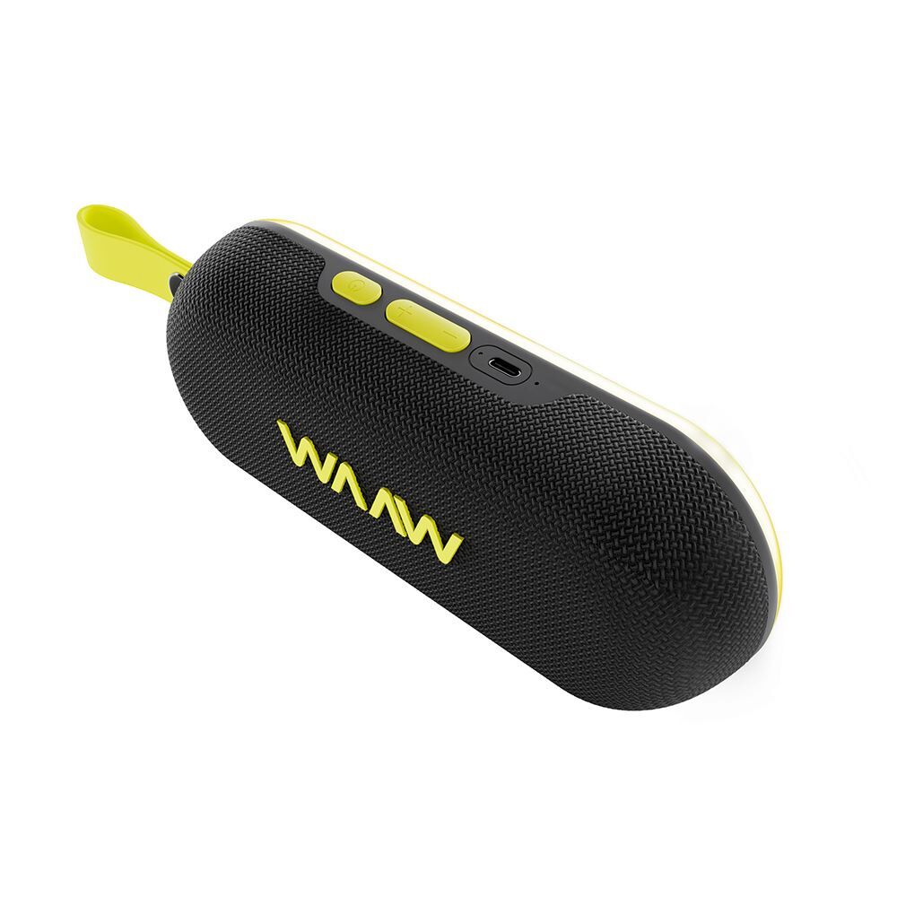 Caixa de Som Bluetooth Waaw by Alok Us 110 Portátil Ipx6