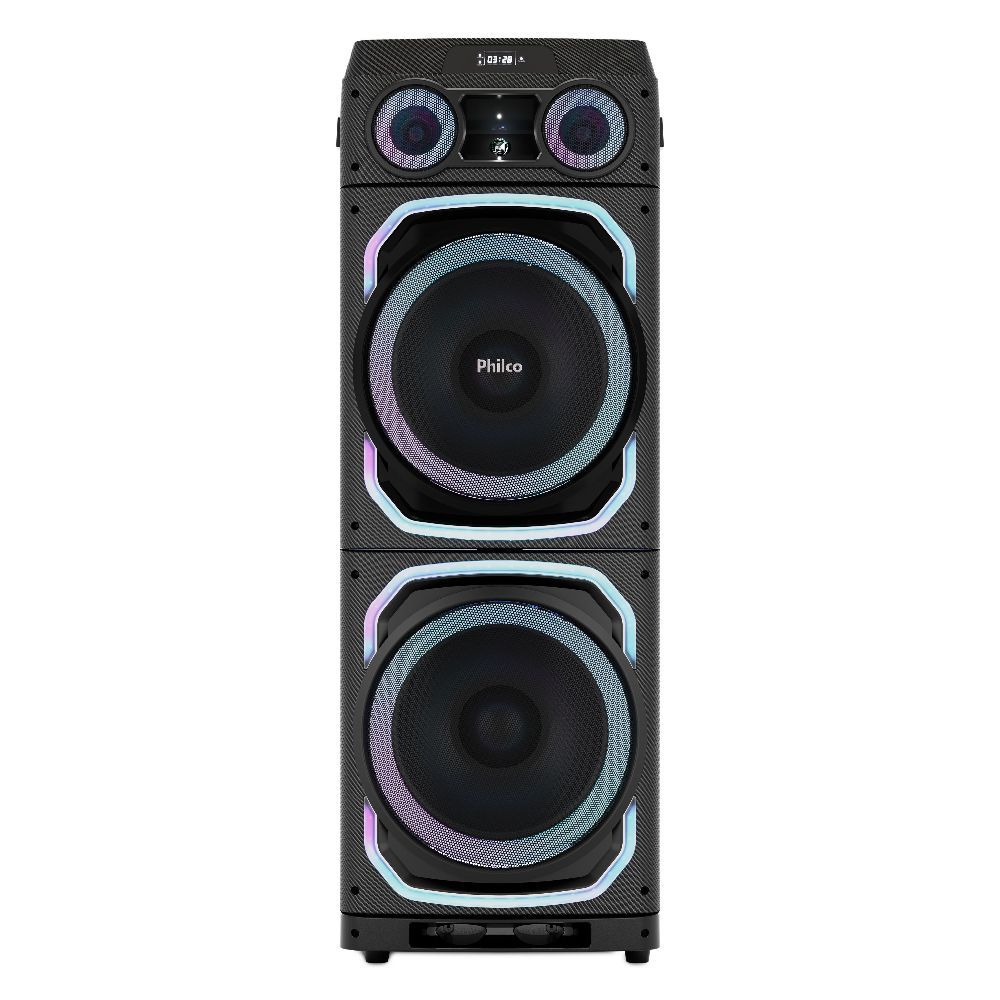 Caixa de Som Philco Led Festa 3900W Bluetooth 5.3 Pcx39000