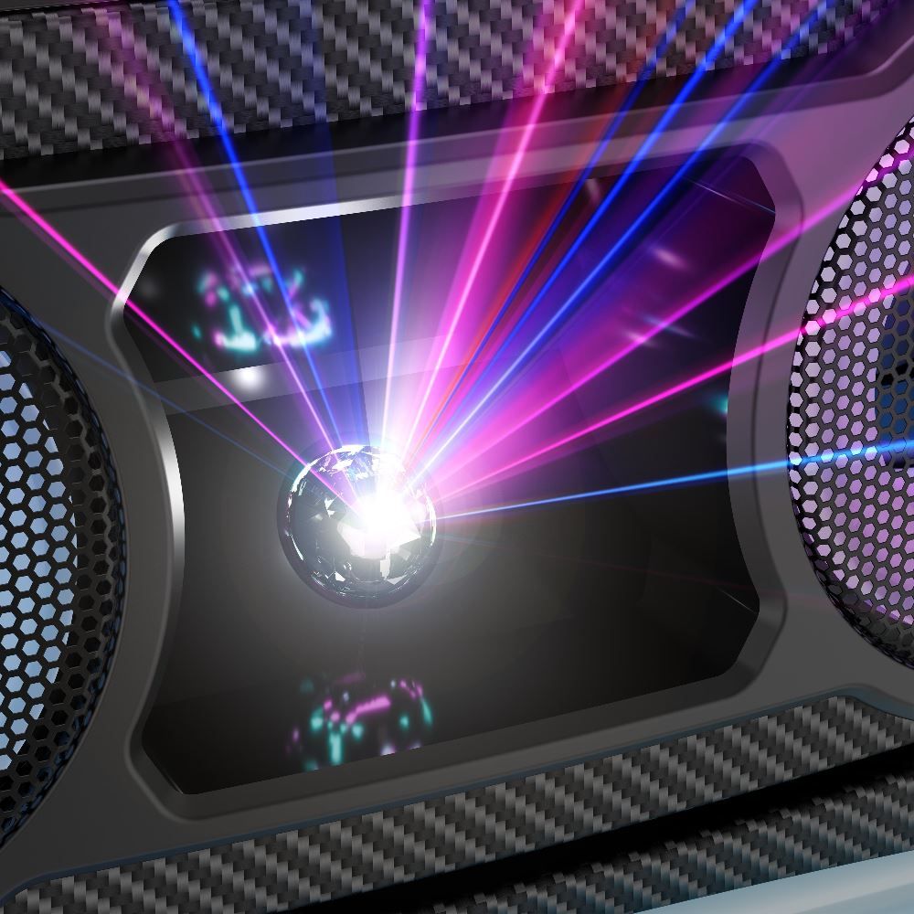 Caixa de Som Philco Led Festa 3900W Bluetooth 5.3 Pcx39000